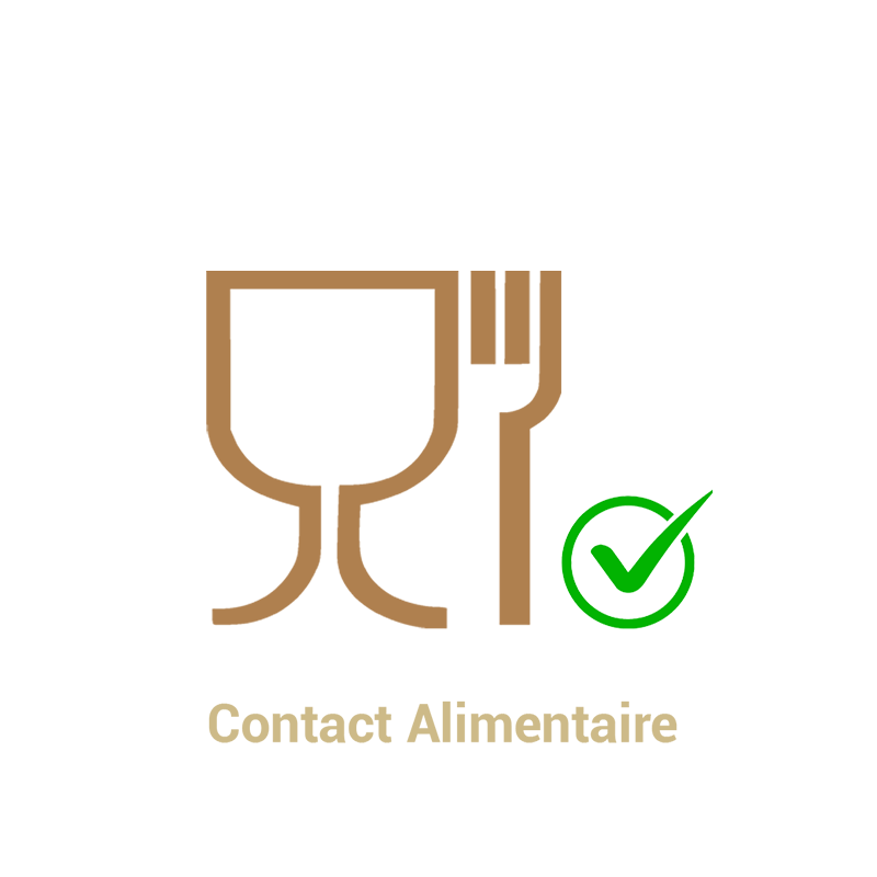 Icone contact alimentaire
